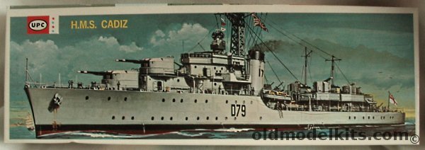 UPC 1/325 HMS Cadiz D79 Destroyer (ex-Frog), 2103-200 plastic model kit